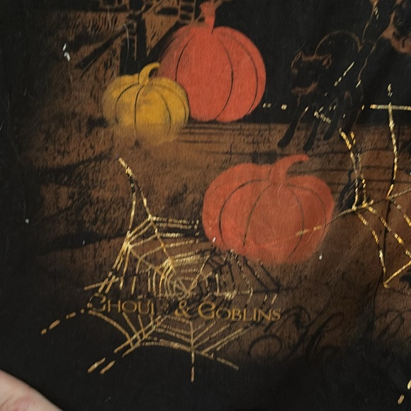 Awesome shirt size LG12–14 black, gold orange awesome design comfy 100% cotton - Picture 6 of 14